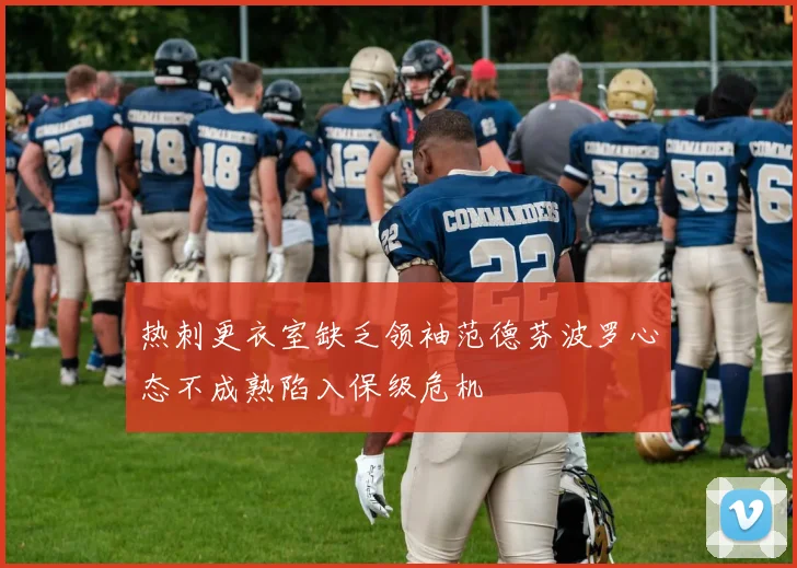 热刺更衣室缺乏领袖范德芬波罗心态不成熟陷入保级危机