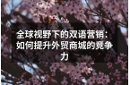 全球视野下的双语营销：如何提升外贸商城的